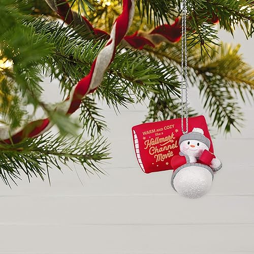 Vista 12 de Hallmark Keepsake Adorno navideño 2022, muñeco de nieve Hallmark Channel Movie Time Muñeco de nieve de la película Hallmark 2022
