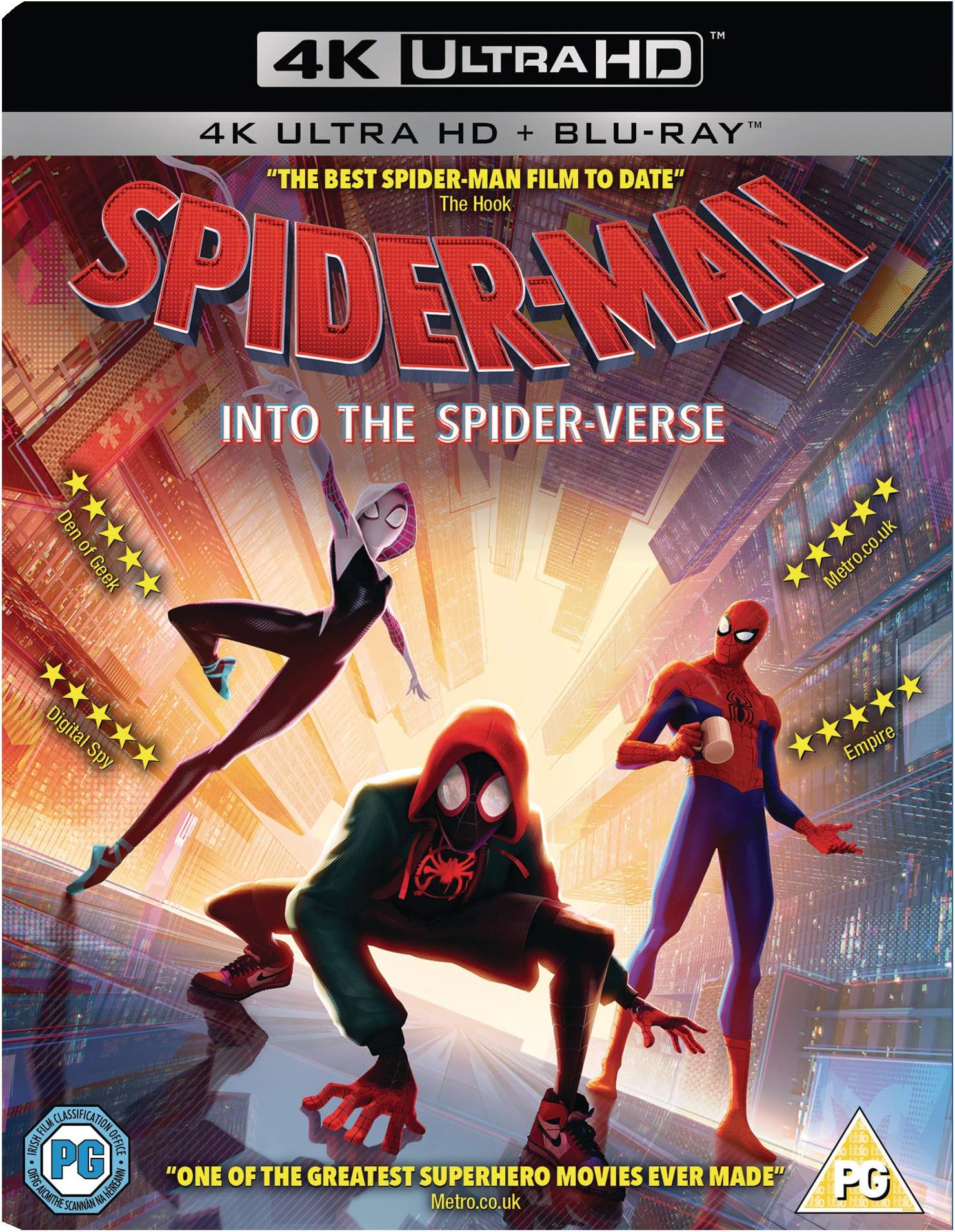 Spider-Man: Into the Spider-Verse [Blu-ray] [Region B] [2018]