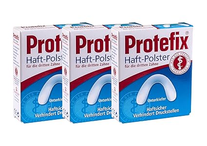 Protefix Haft-Polster 30 Stück Packung Für Oberkiefer, 2er Vorteilspack (2x 30 Stück