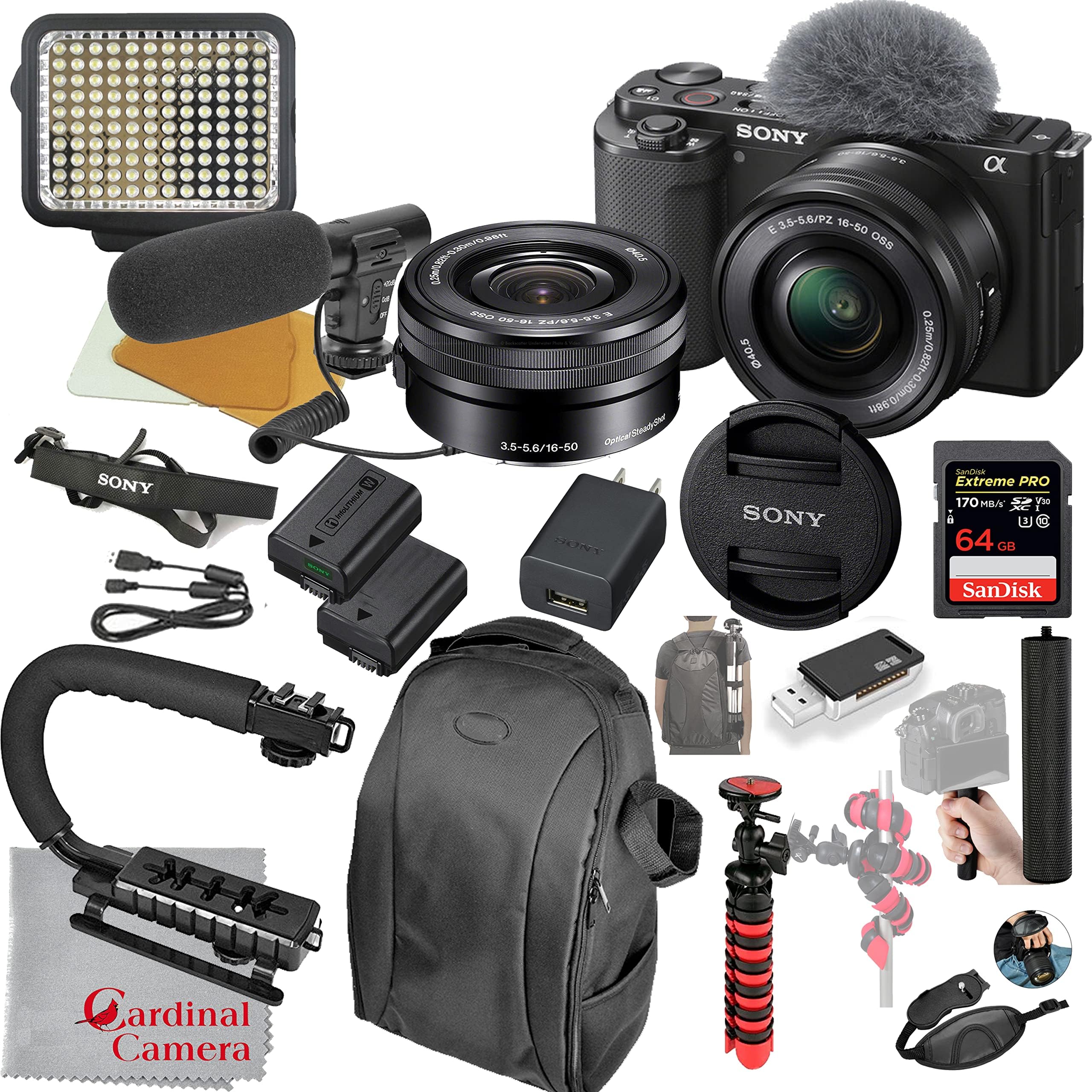 Sony a6400 Camera with 1650mm Lens Bundle Including
