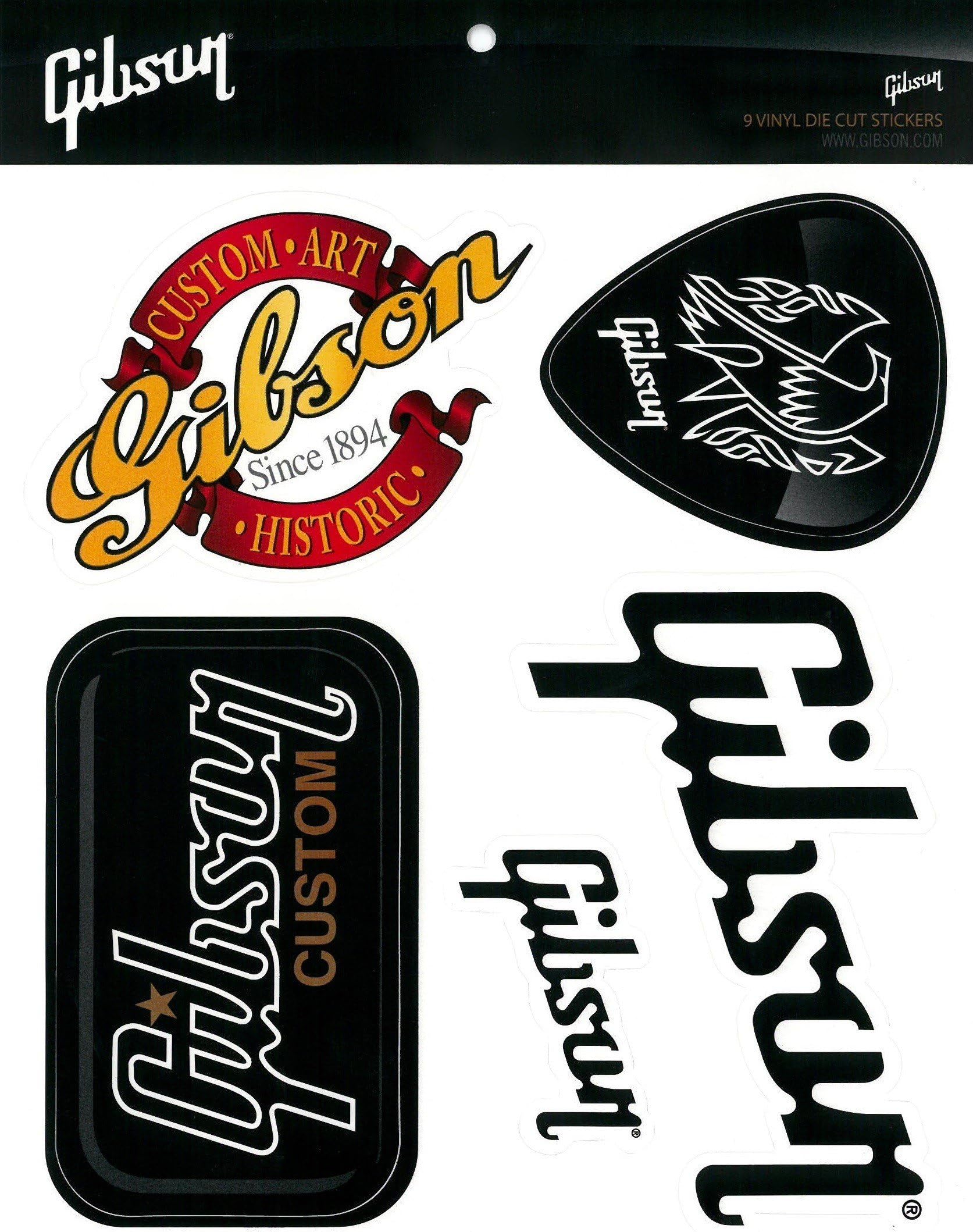 Gibson Sticker Set