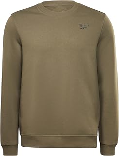 Reebok Men's Left Chest Logo Crew Sweatshirt