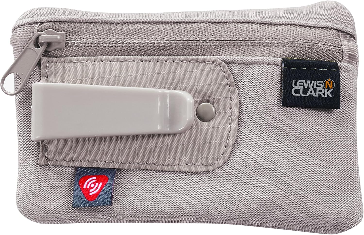  | Lewis N. Clark RFID-Blocking Hidden Clip Stash Travel Belt Wallet, Black, One Size | Travel Wallets