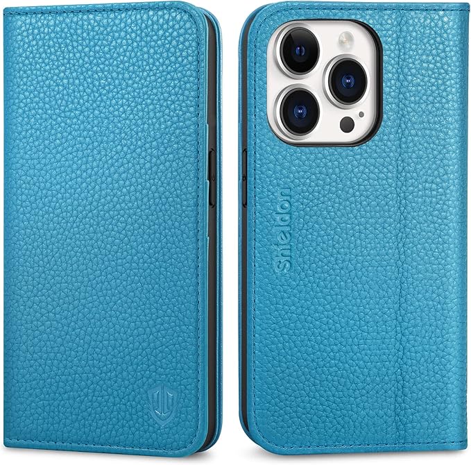 Skórzane Etui Folio Do IPhone'a X/XS, Podstawka Wideo Z Prawdziwej Skory W Kolorze Czarnym Avizar,p1371519429,elektronika P