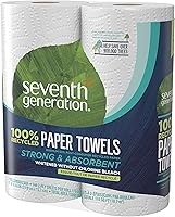 Vista 10 de Seventh Generation Toallas de papel, 100% papel reciclado, 2 capas, 2 unidades (paquete de 12)