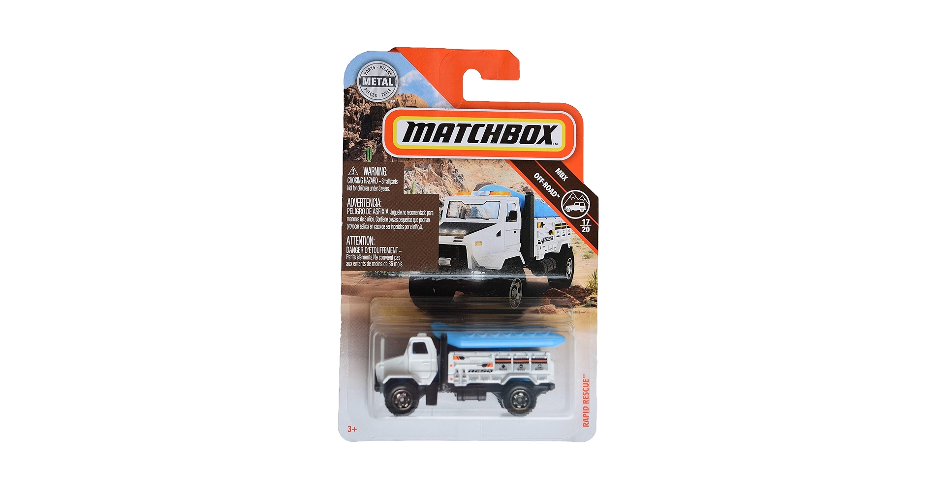 Amazon.com: Matchbox Off Road Series 17/20, Rapid Rescue Truck