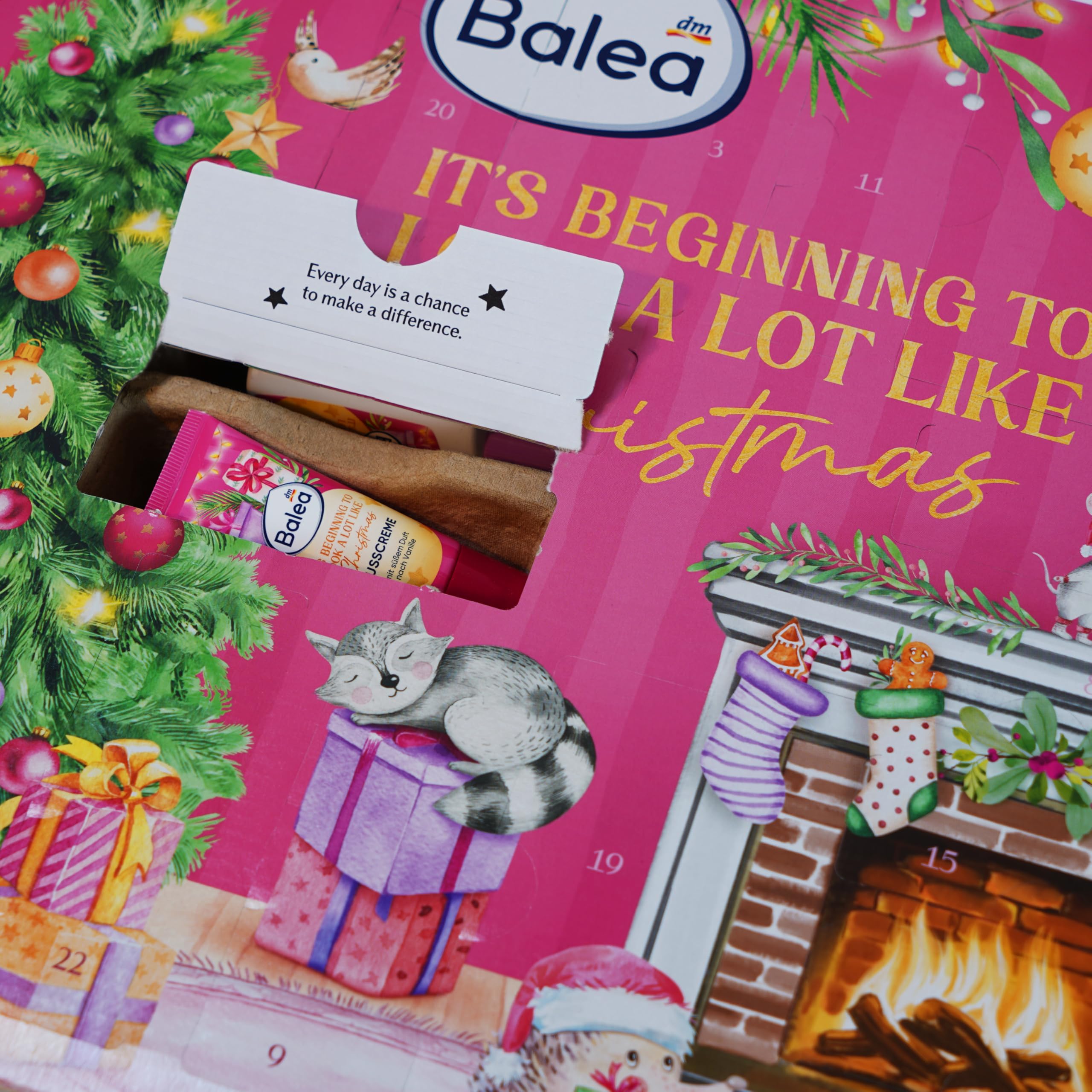 Balea Kosmetik & Beauty Adventskalender | Mit 24 Überraschungen: Gesichtspflege, Körperpflege, Haarpflege und Lippenpflege | Advent Winter Garden (Frauen)