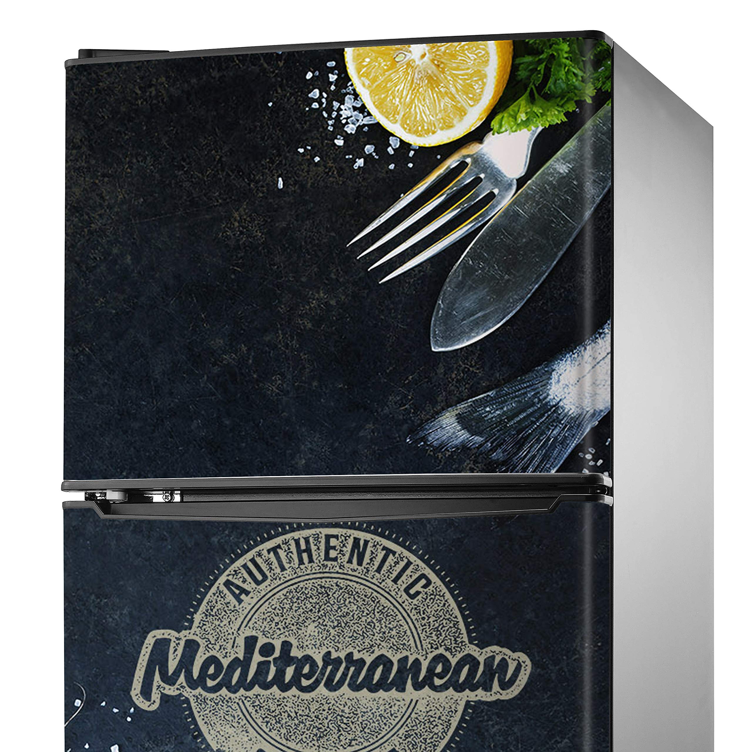 MEGADECOR Adesivo Per Frigorifero – Speciale Anti Bolla – "Don't Count On The Weekend" 185x70 Cm - 3
