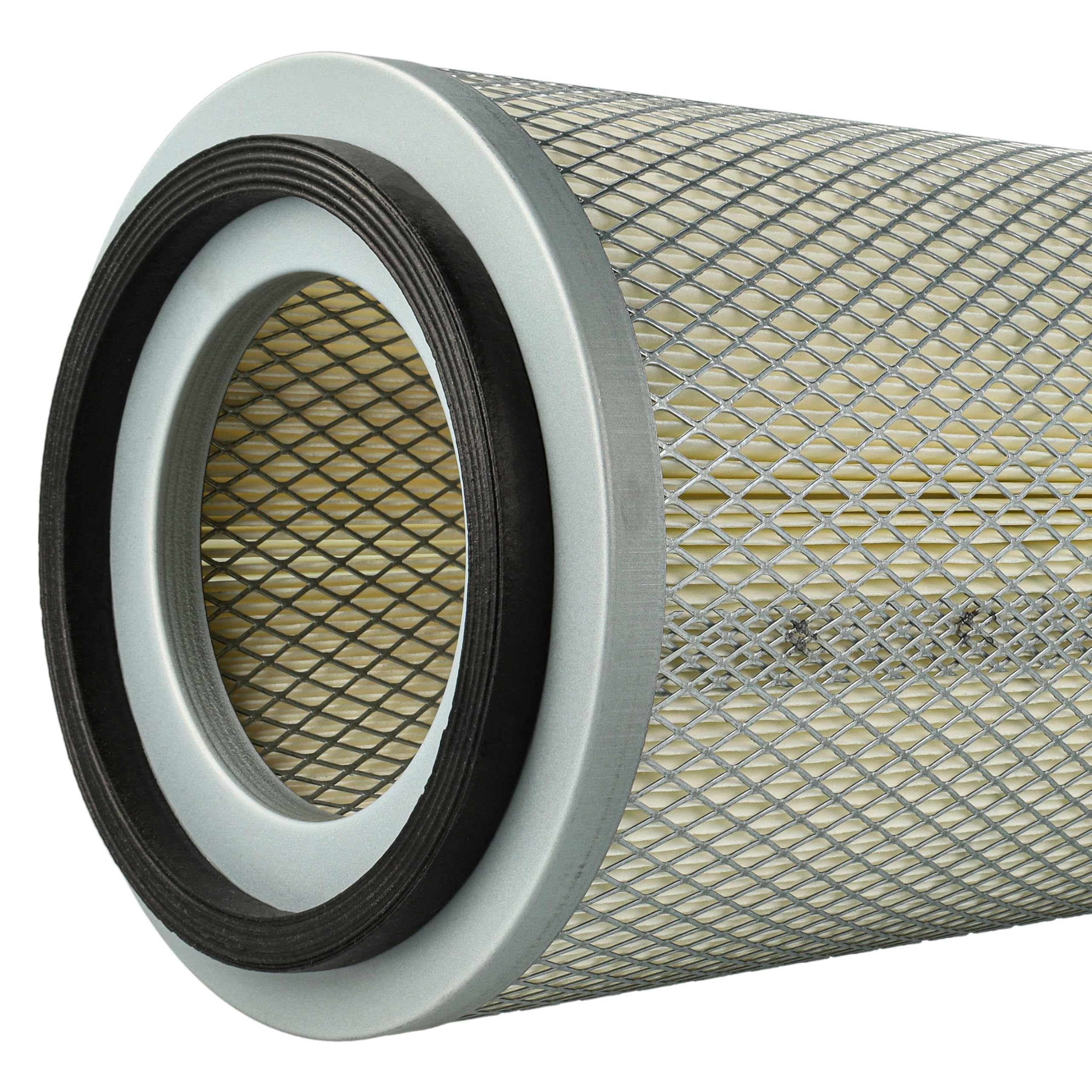 vhbw Filterpatrone Ersatz für ZA24594 für Sandstrahlkabine - Papier-Filter mit Maschengitterkorb