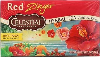 Celestial Seasonings Herbal Tea, Red Zinger, 20 Count