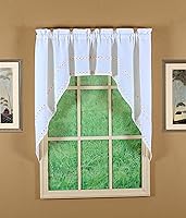 Vista 10 de Today's Curtain Daisy Mae - Cenefa con apliques de 12 pulgadas, color amarillo