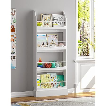 Amazon Com Labebe Baby Bookshelf Wooden Kidcraft Bookcase White For Kids 1 5 Years Children Book Rack Toy Storage 4 Layer Book Shelf For Toddler Girl Boy 6 W23 22l 47 24h Home Kitchen Amazon Com Labebe Baby Bookshelf Wooden Kidcraft Bookcase White For Kids 1 5 Years Children Book Rack Toy Storage 4 Layer Book Shelf For Toddler Girl Boy 6 W23 22l 47 24h Home Kitchen