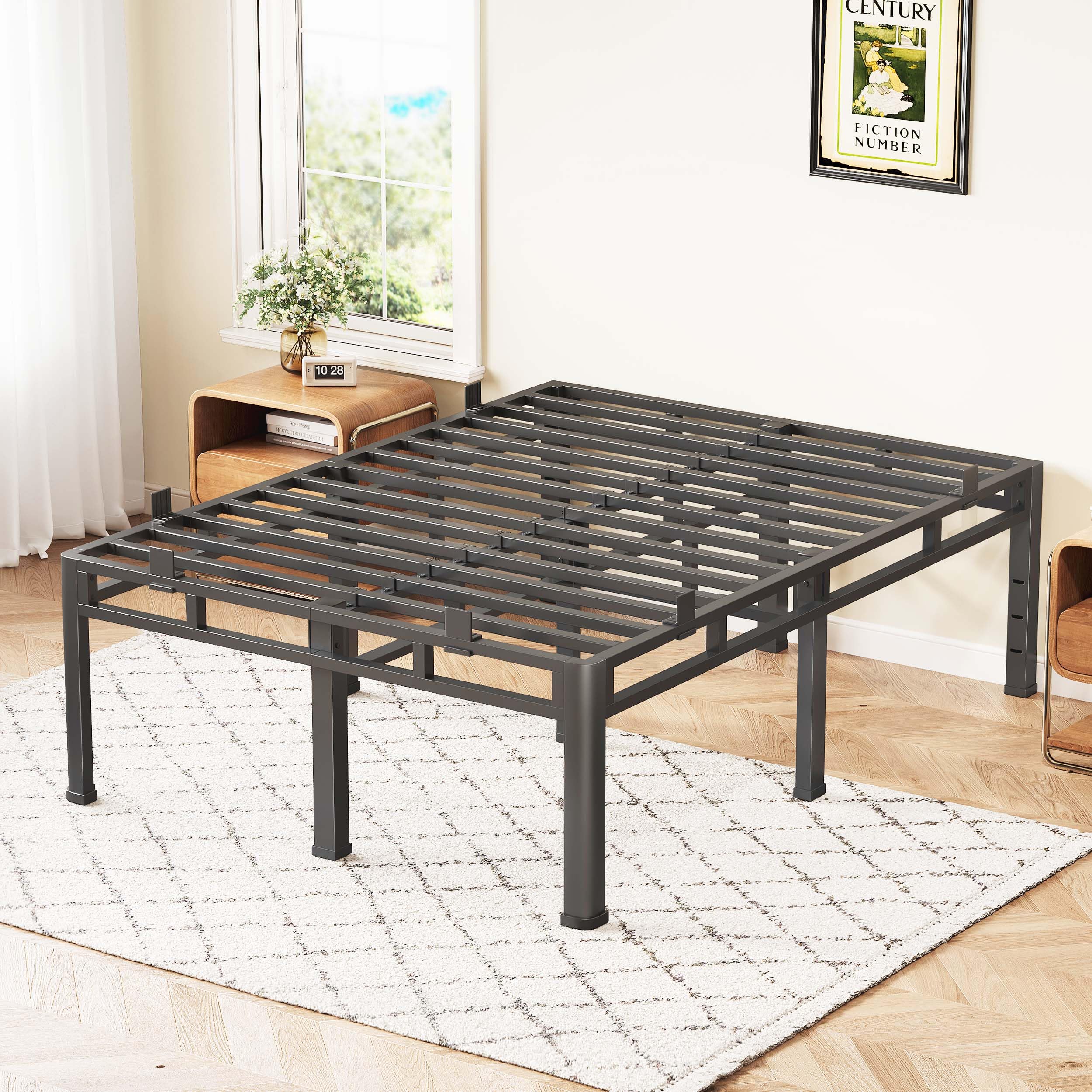 ROIL 22 Inch Queen Size Bed Frame
