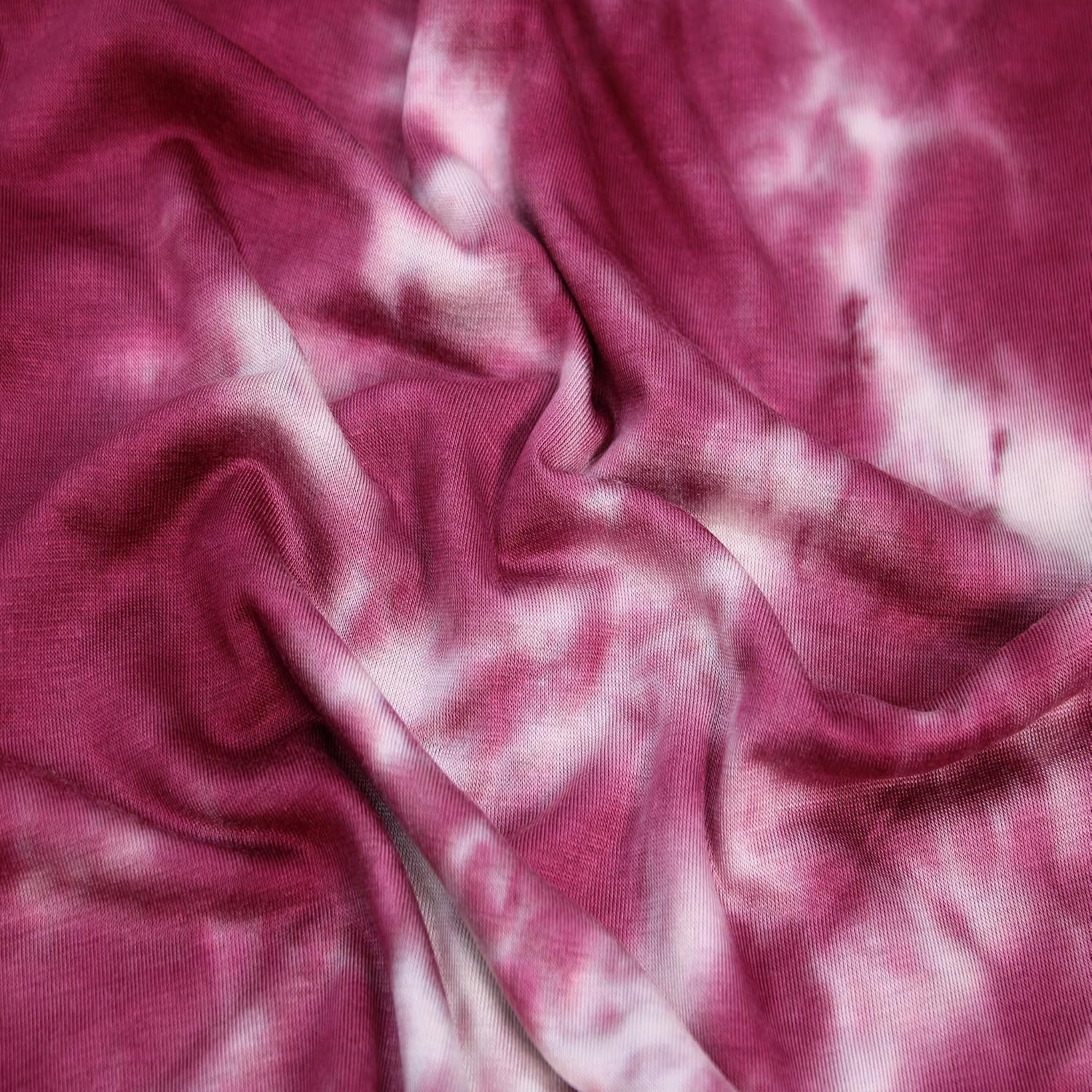 60" Wide Rayon Spandex Printed Jersey Knit Fabric by The Yard - 4-Way Stretch, 180GSM - Soft & Breathable - Apparel, Accessories, Maternity, Decoration & Crafts