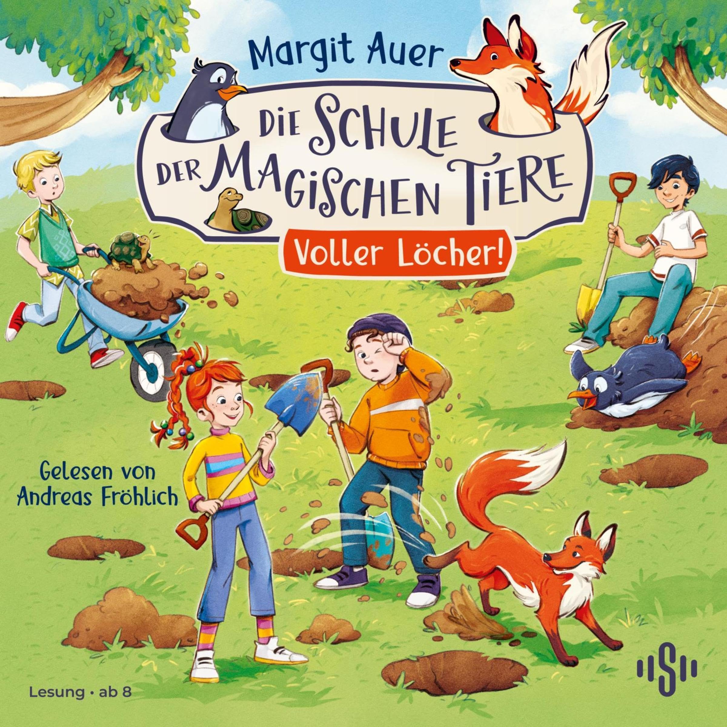 Cover art for Die Schule der magischen Tiere Neuausgabe 2: Voller Löcher!