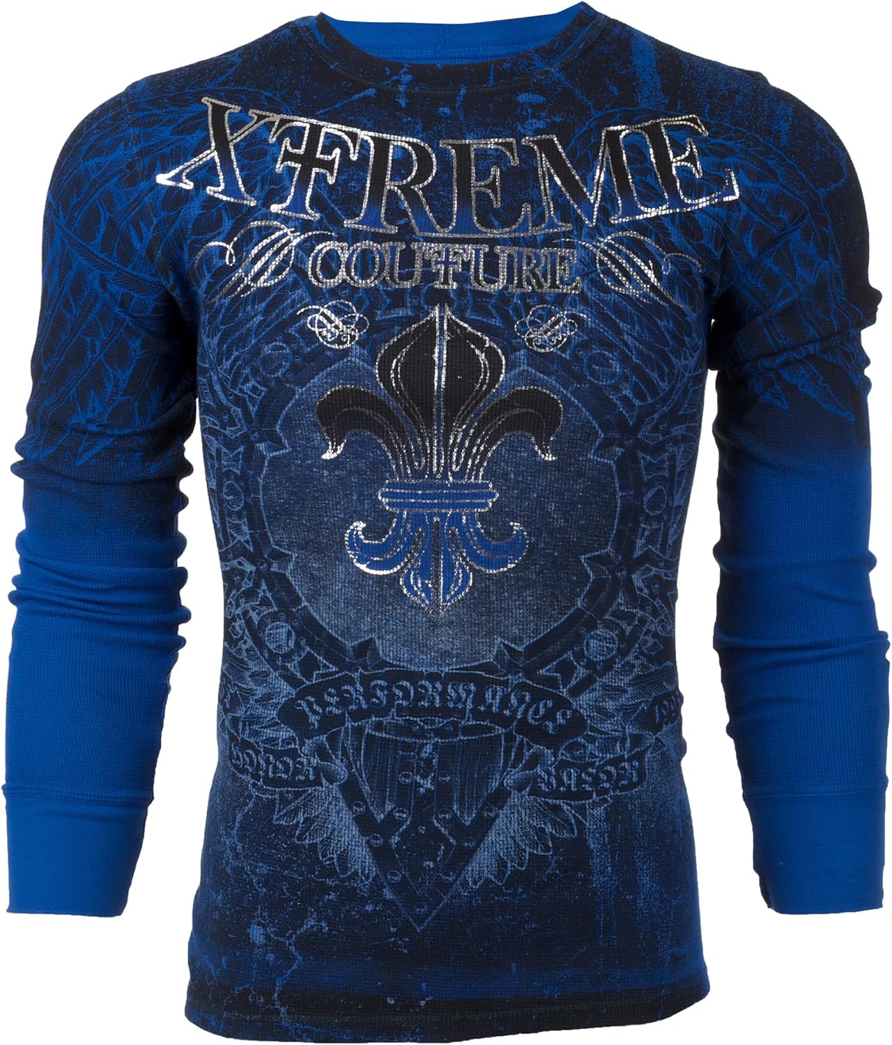 Débardeur Affliction Xtreme Couture "IronWork" - Taille S à 3XL, 100% Coton, Style Skull & Wings