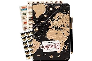 Couples Notebook: Adventure Book, Travel Journal, and Bucket List Scrapbook