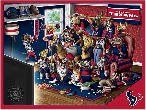 Miniatura 10 de YouTheFan NFL Purebred Fans - Rompecabezas de 500 piezas, un verdadero clavador