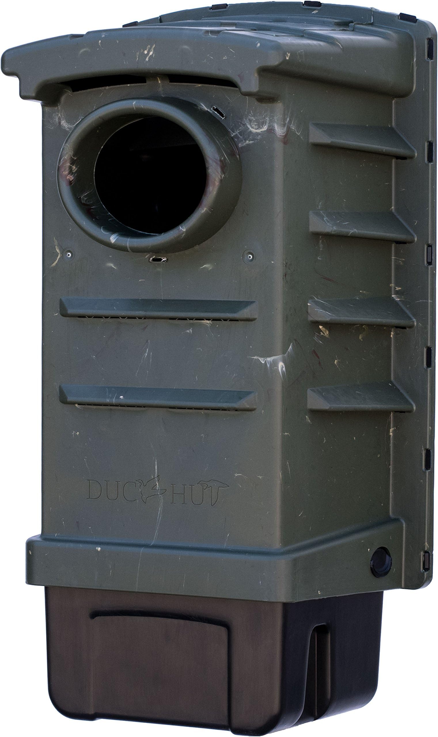 Wood Duck House (23.25" x 12" x 11") Green Plastic Wood Duck Nesting Box (2 Duck Houses) (1)