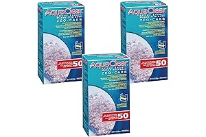 AquaClear 50 Essential Carbon Filter: Extinguish Odors with Premium Filtration