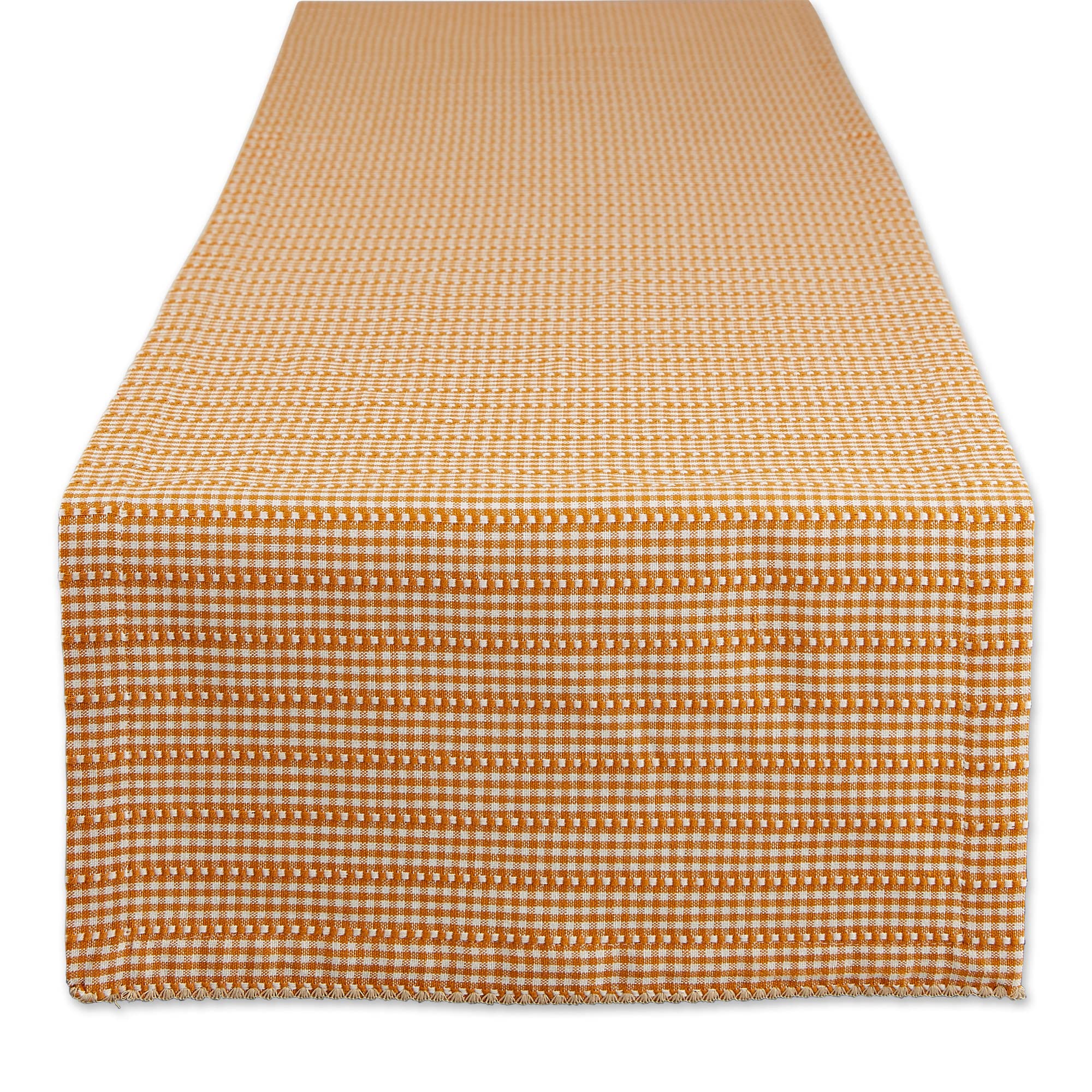 DII Table Runner, Cotton, 14x72, Pumpkin Spice