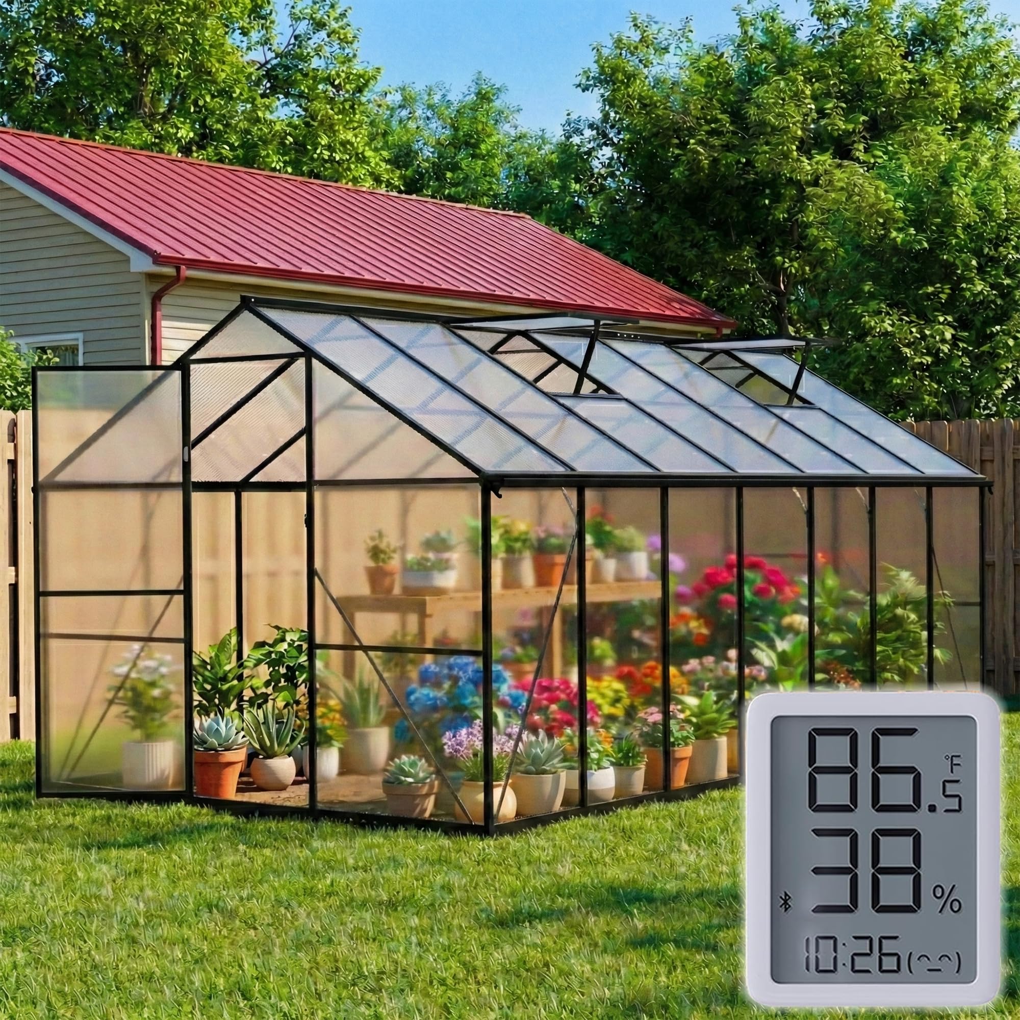 Ruelyn 8x14 FT Greenhouse