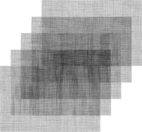 5 almohadillas de malla de plástico de 11.8 x 7.8 pulgadas, malla de plástico para bricolaje, para maceta, rejilla inferior, rejilla de drenaje de