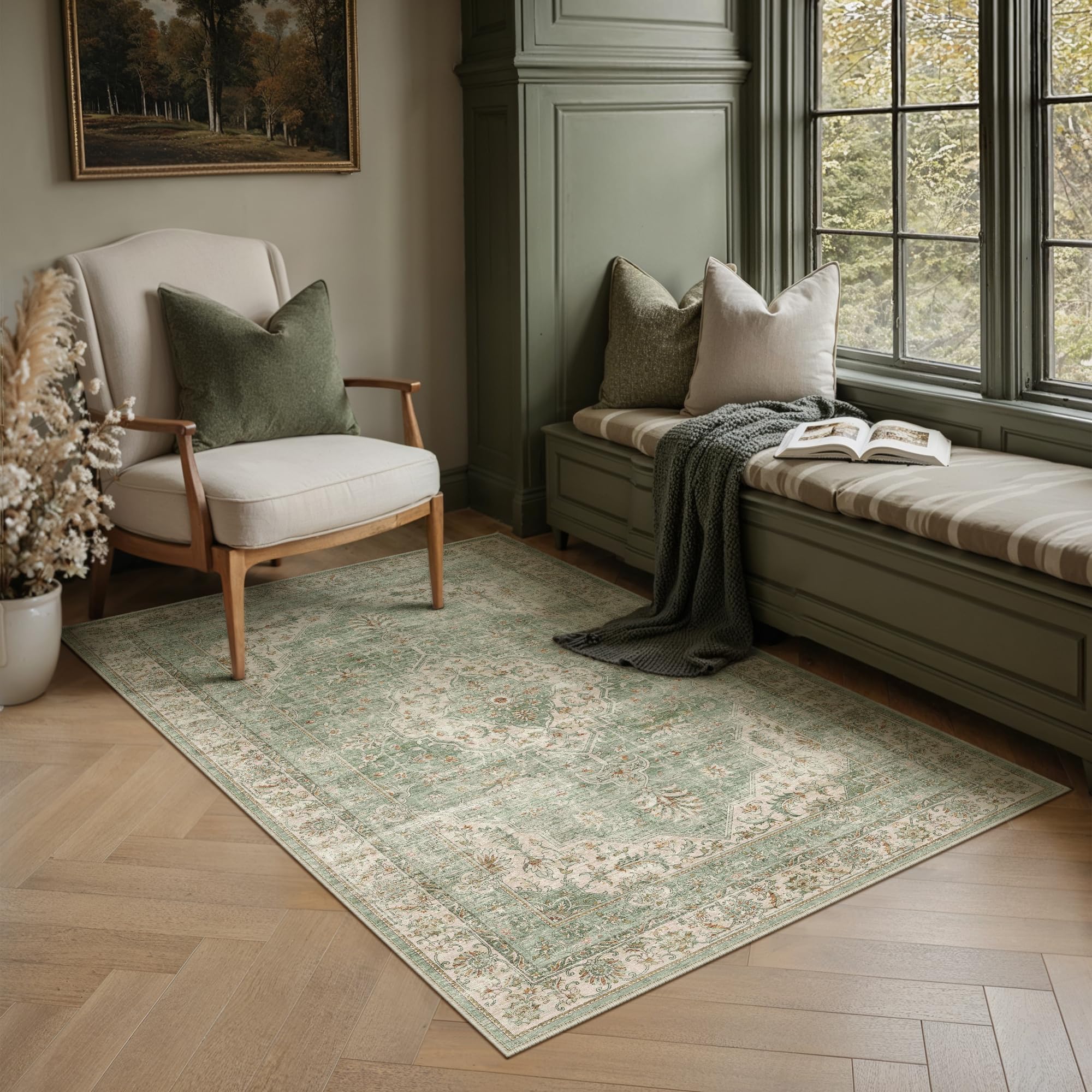 PureCozy Teppich Wohnzimmer Modern Abstrakt Schlafzimmer Gegend