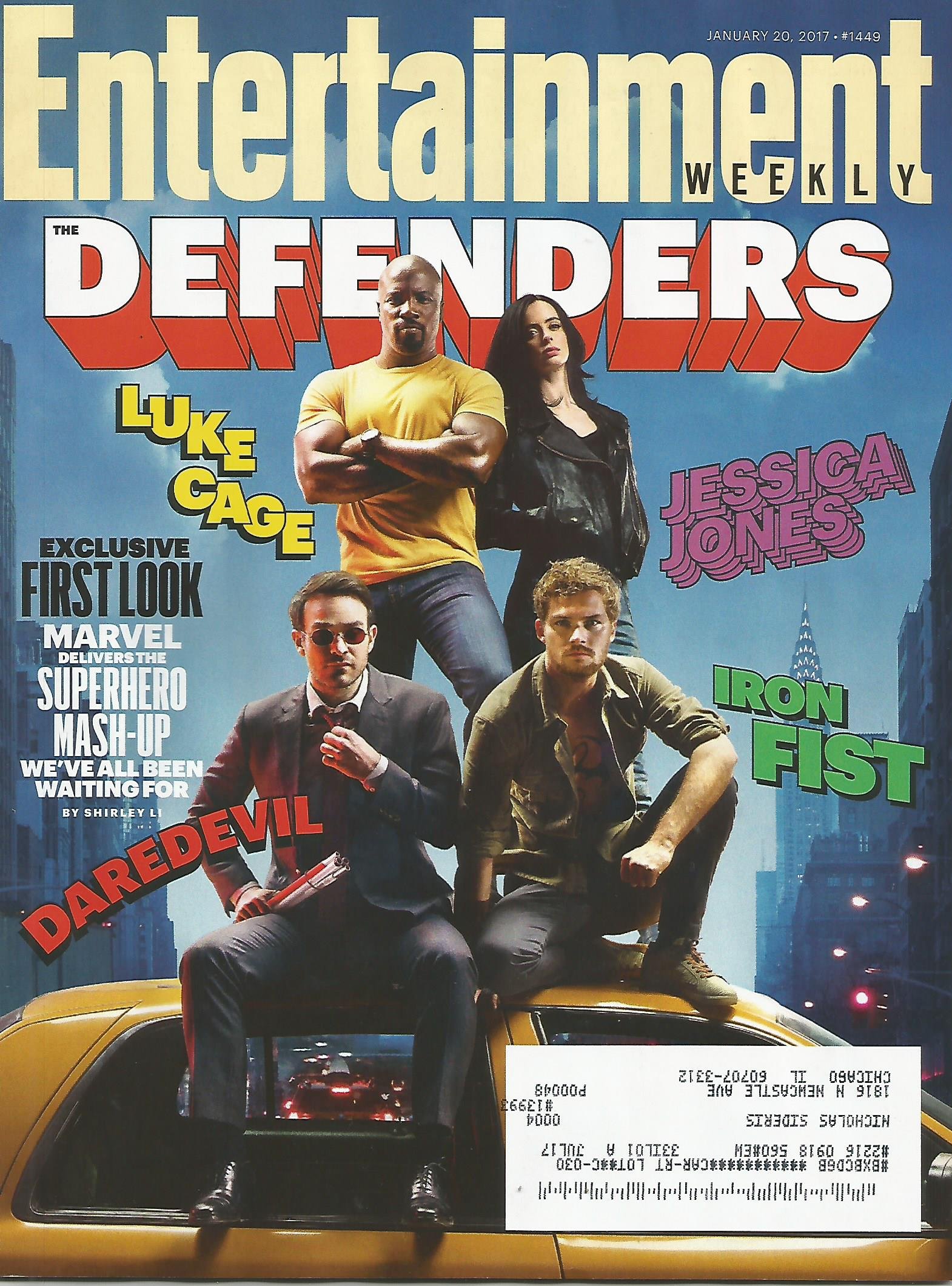 Avengers Daredevil Luke Cage Jessica Jones Order Defenders Jessica