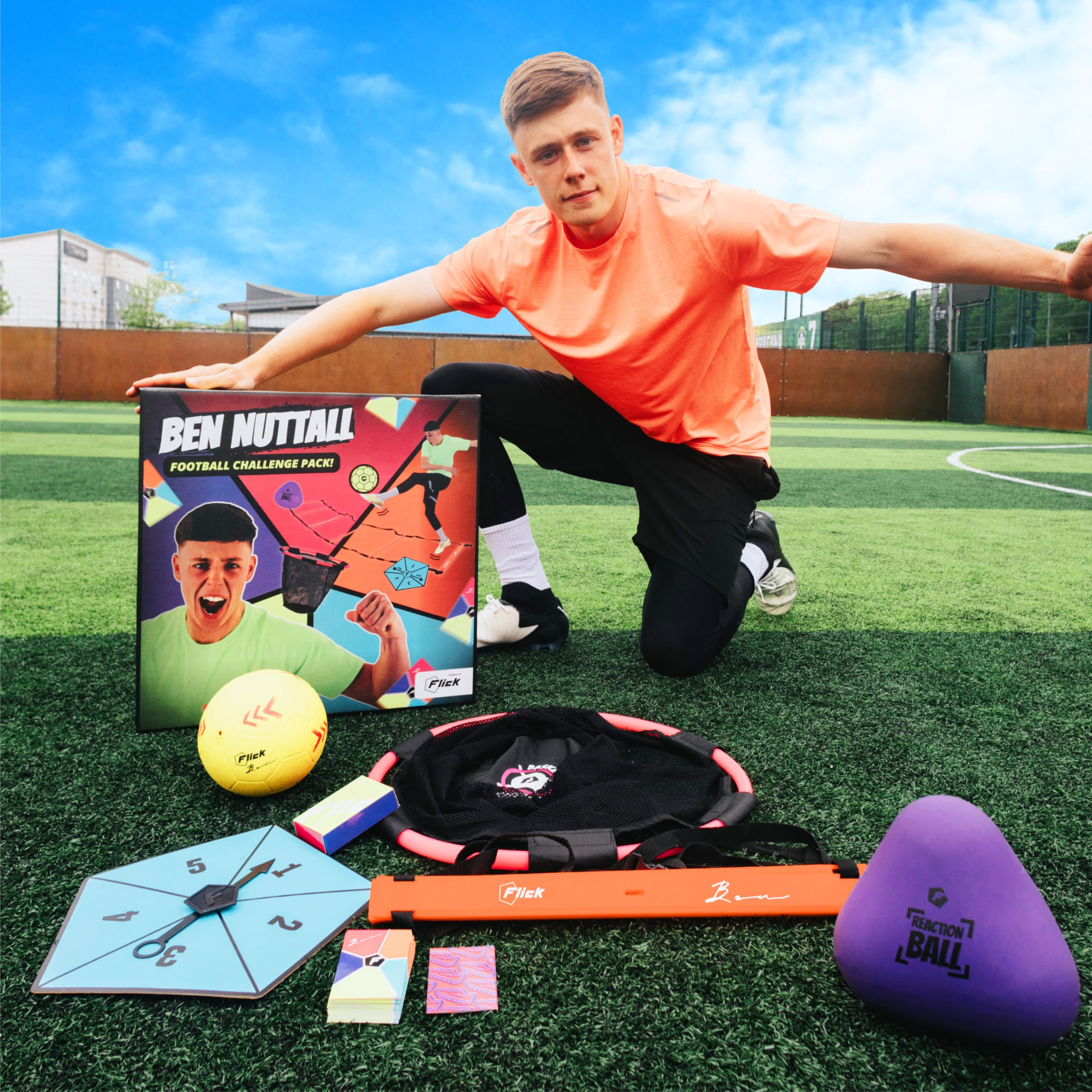Ben Nuttall Football Challenge Pack powered by Flick - Over 500