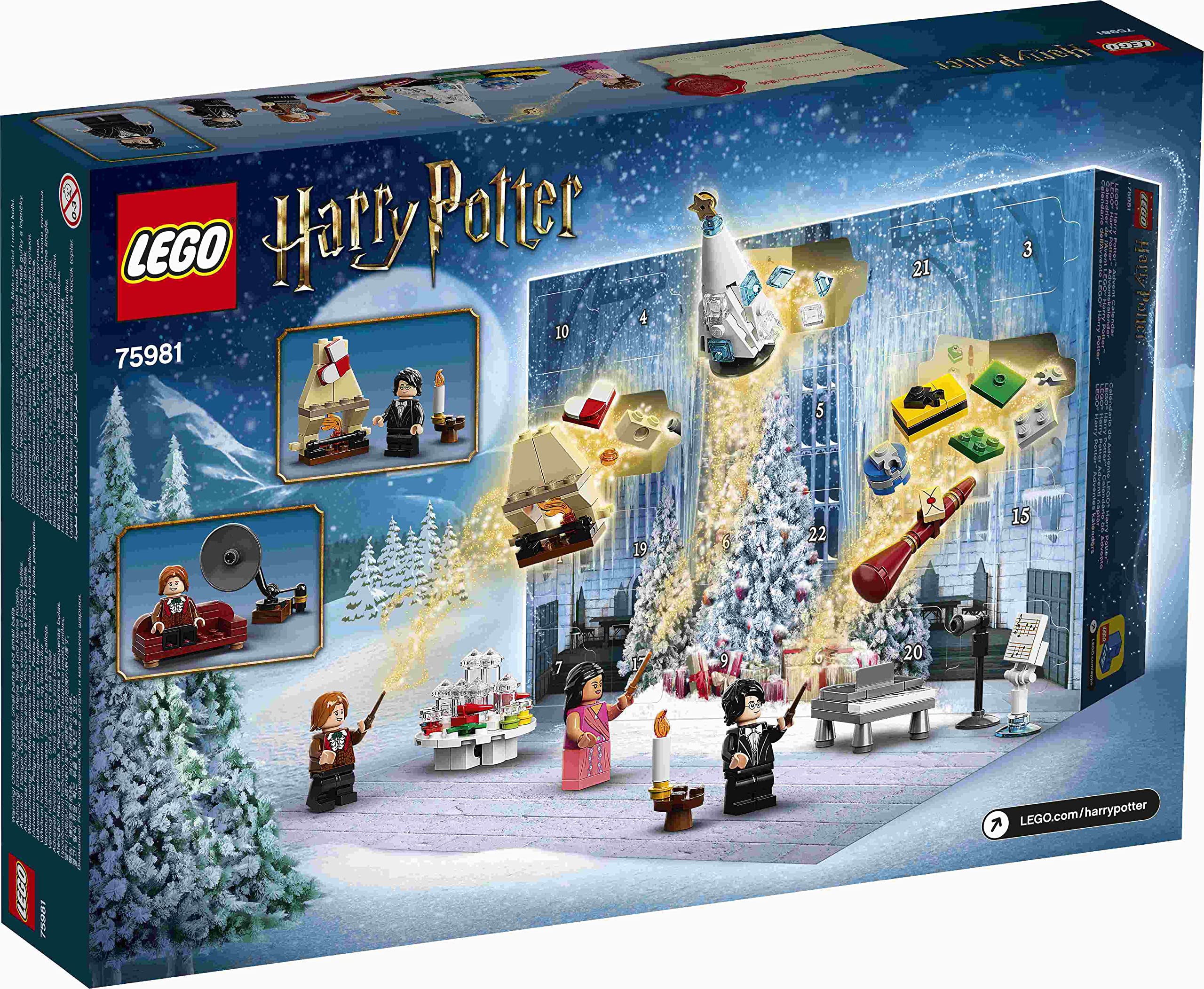 Lego Lot de 2 calendriers de l'Avent 2022 et 75981 Harry Potter 76404 Harry Potter 2020