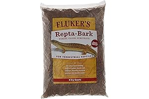 Repta-Bark All Natural Reptile Bedding | Ideal for Bearded Dragons, Leopard Geckos,...