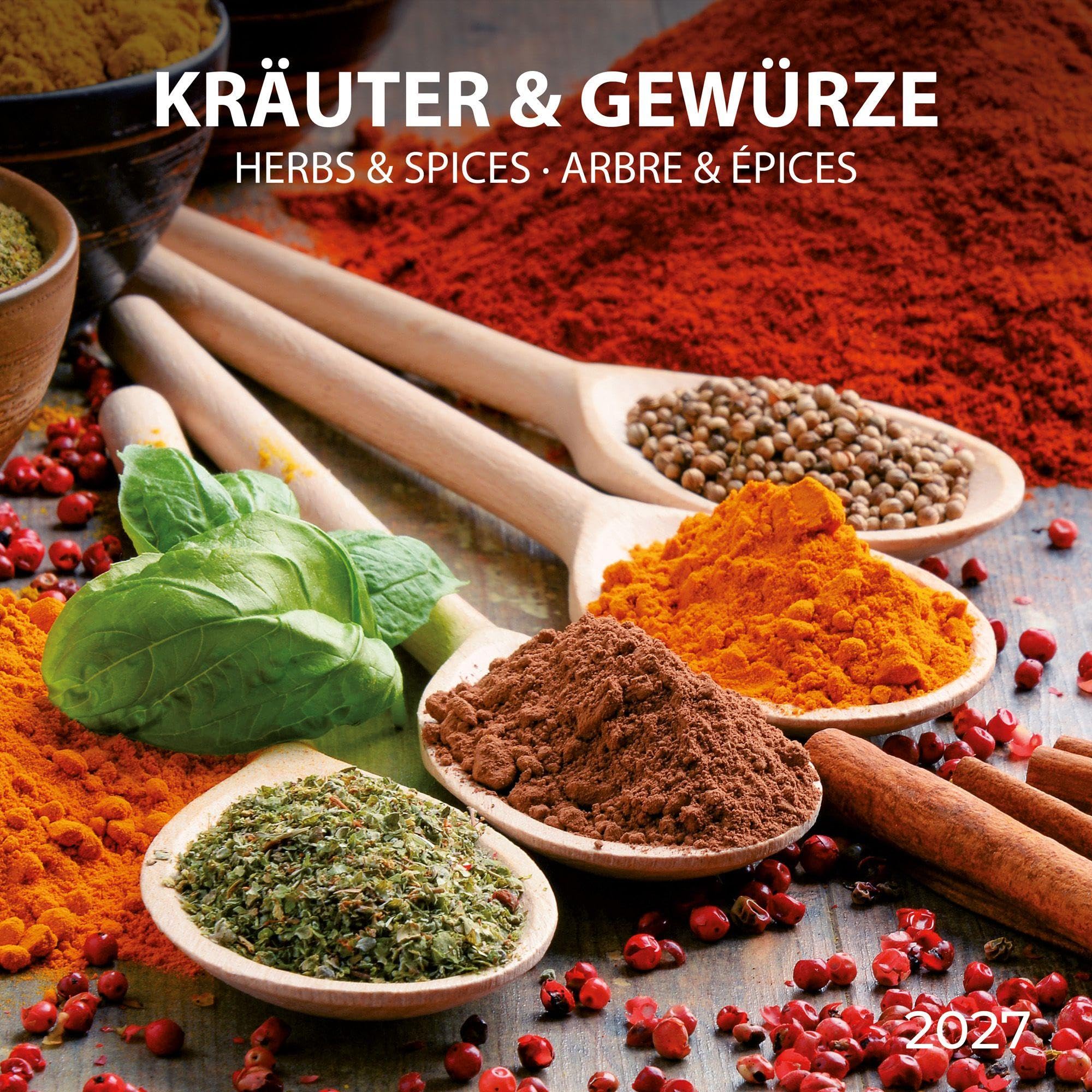 Kräuter und Gewürze / Herbs & Spices 2027: Kalender 2027