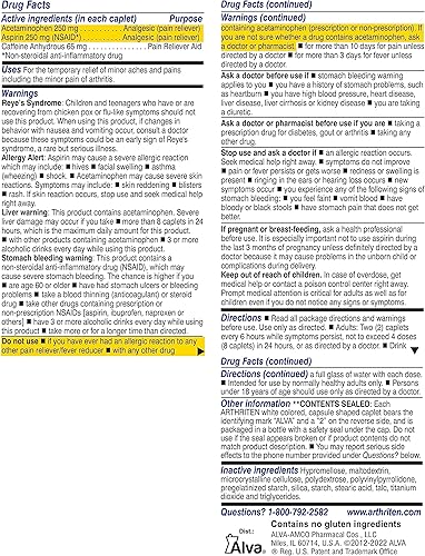 Miniatura 5 de Fórmula para el dolor inflamatorio, máxima fuerza, fórmula de 6 horas, 28 cápsulas (paquete de 2)