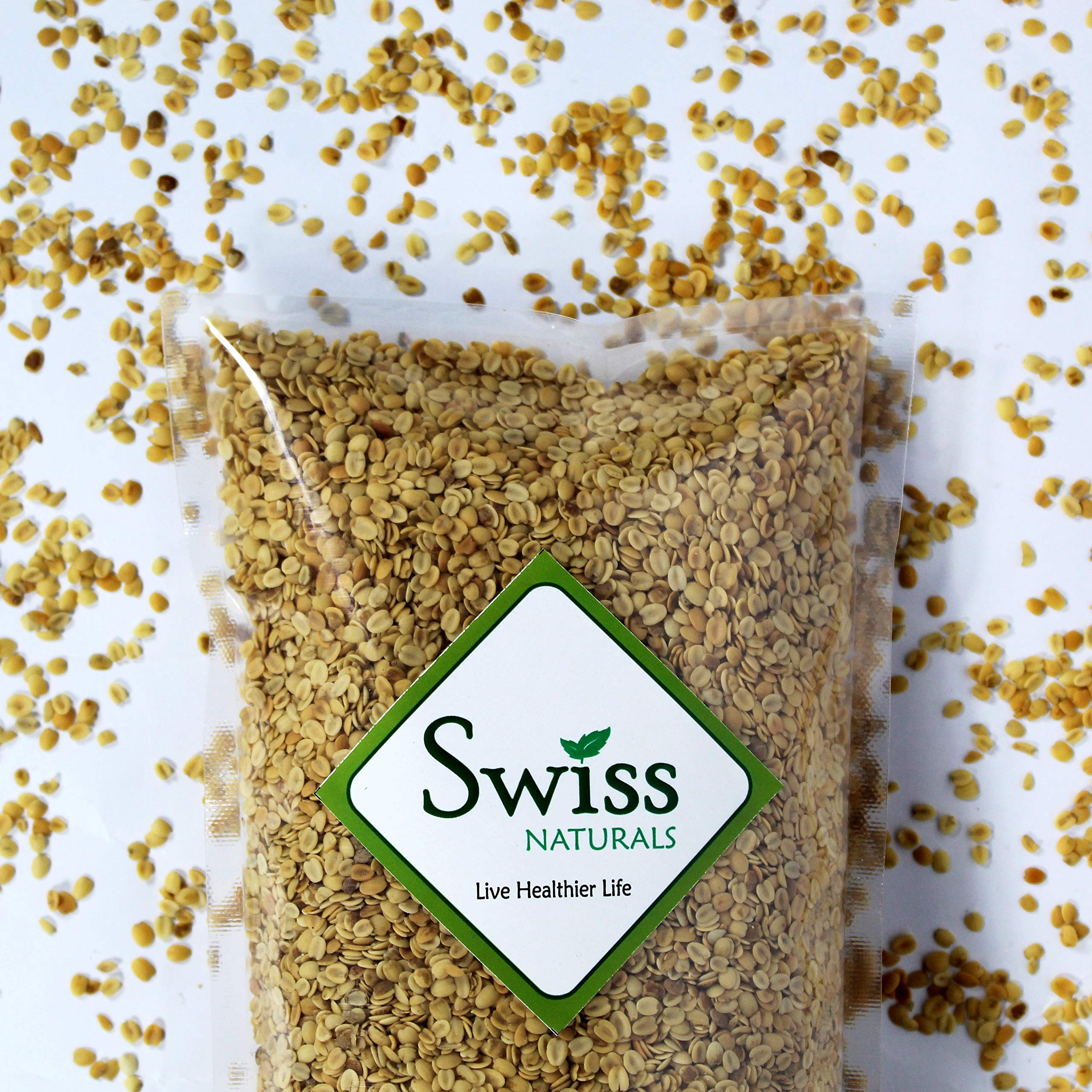 Swiss Naturals Roasted Split Coriander Seeds/Roasted Dhana Dal Mukhwas/Mouth Freshener Dhaniya Dal, 400 grams 3