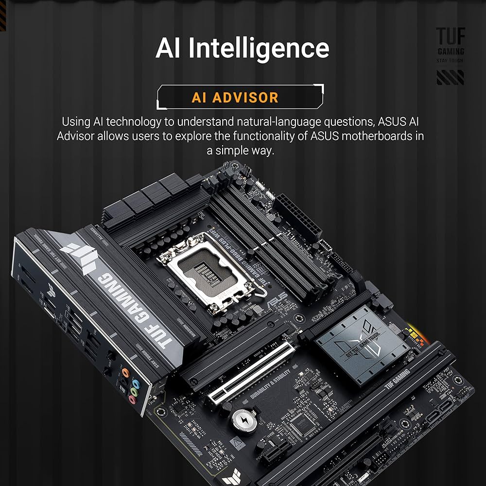 ASUS TUF GAMING B860-PLUS WIFI ATXマザーボード TUF GAMING B860-PLUS WIFI｜Motherboards｜ASUS USA