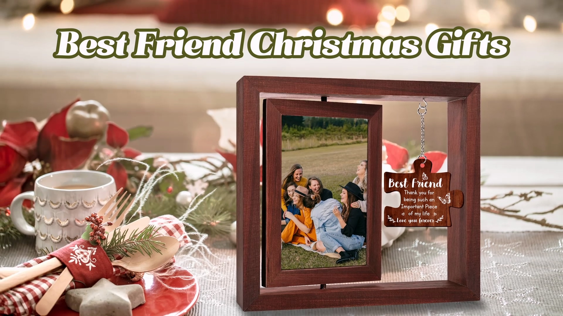 Amazon.com - Best Friends Picture Frame, Friendship Christmas