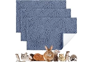 3 Packs Critter Nation Cage Liner for Guinea Pig Small Animals