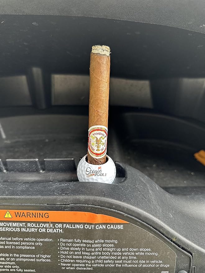 Stogie Golf Golf Ball Cigar Holder, Cigar Accessories, Golf
