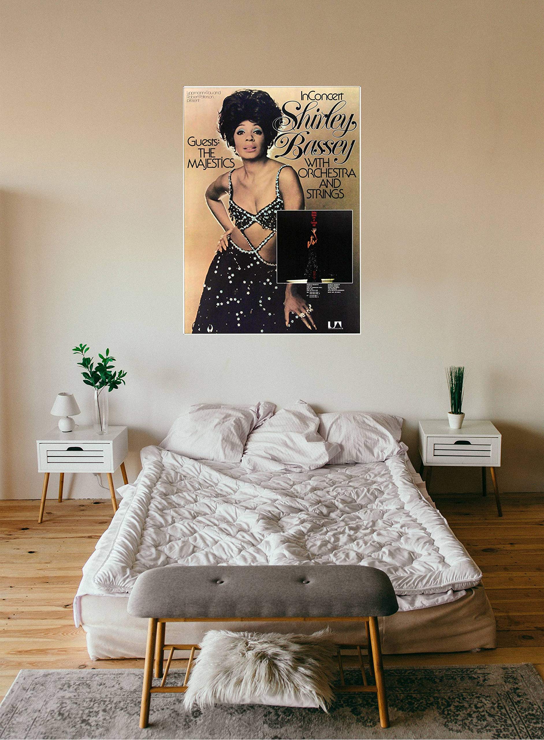 Shirley Bassey - Something Else, 1971 » Konzertplakat/Premium Poster | Live Konzert Veranstaltung | DIN A1 «