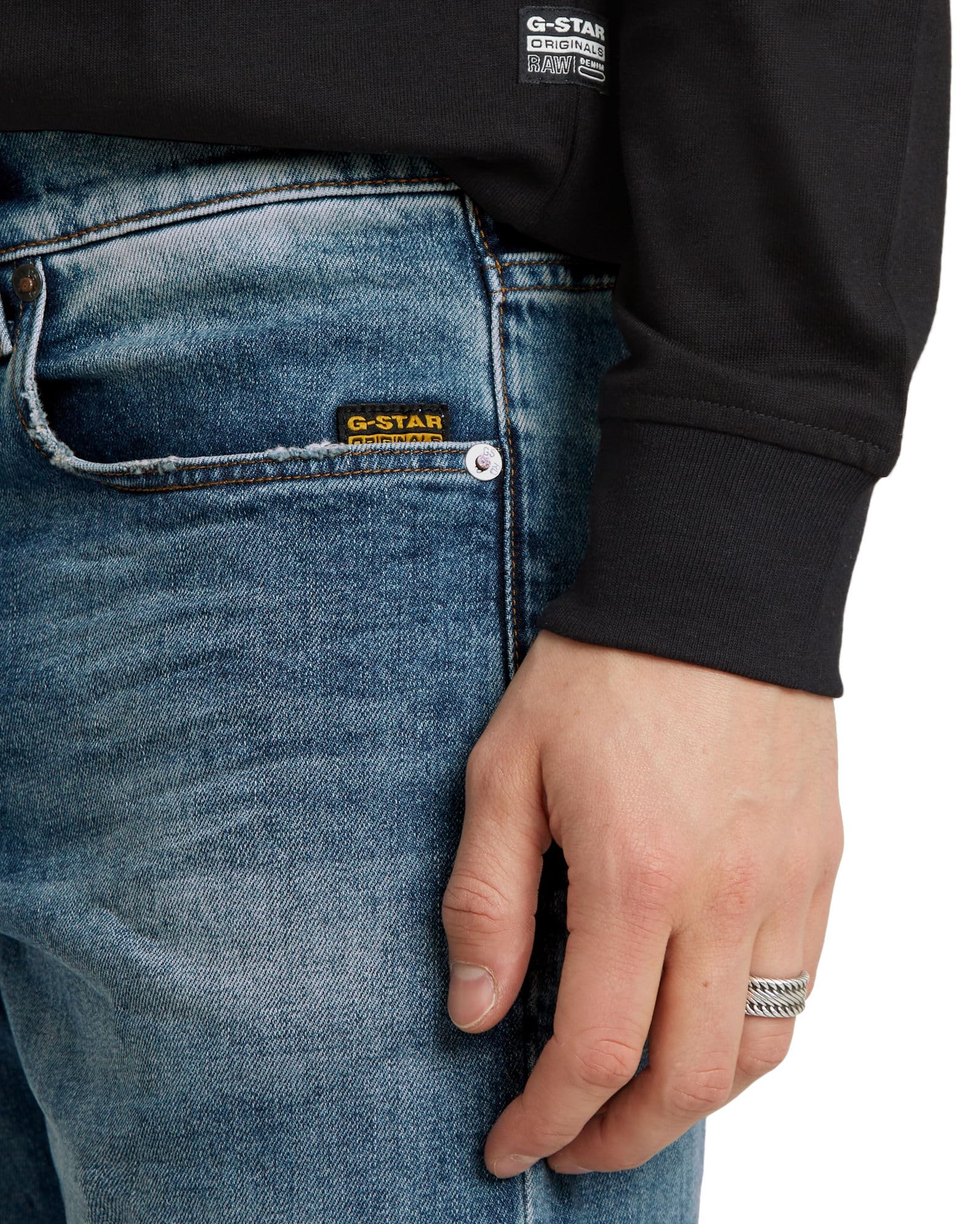 G-Star Herren Jeans 3301 Regular Tapered Jeans