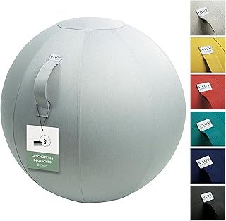 Asiento de plástico en forma de pelota, tela, plata, 70cm - 75cm