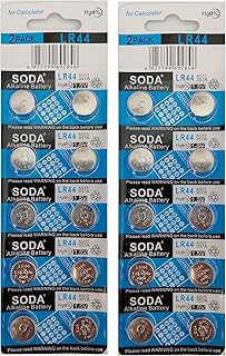 جي بي بطارية خلية قلوية A76 LR44 AG13 بجهد 1.5 فولت (20 قطعة) BX-Q153-E9HQ