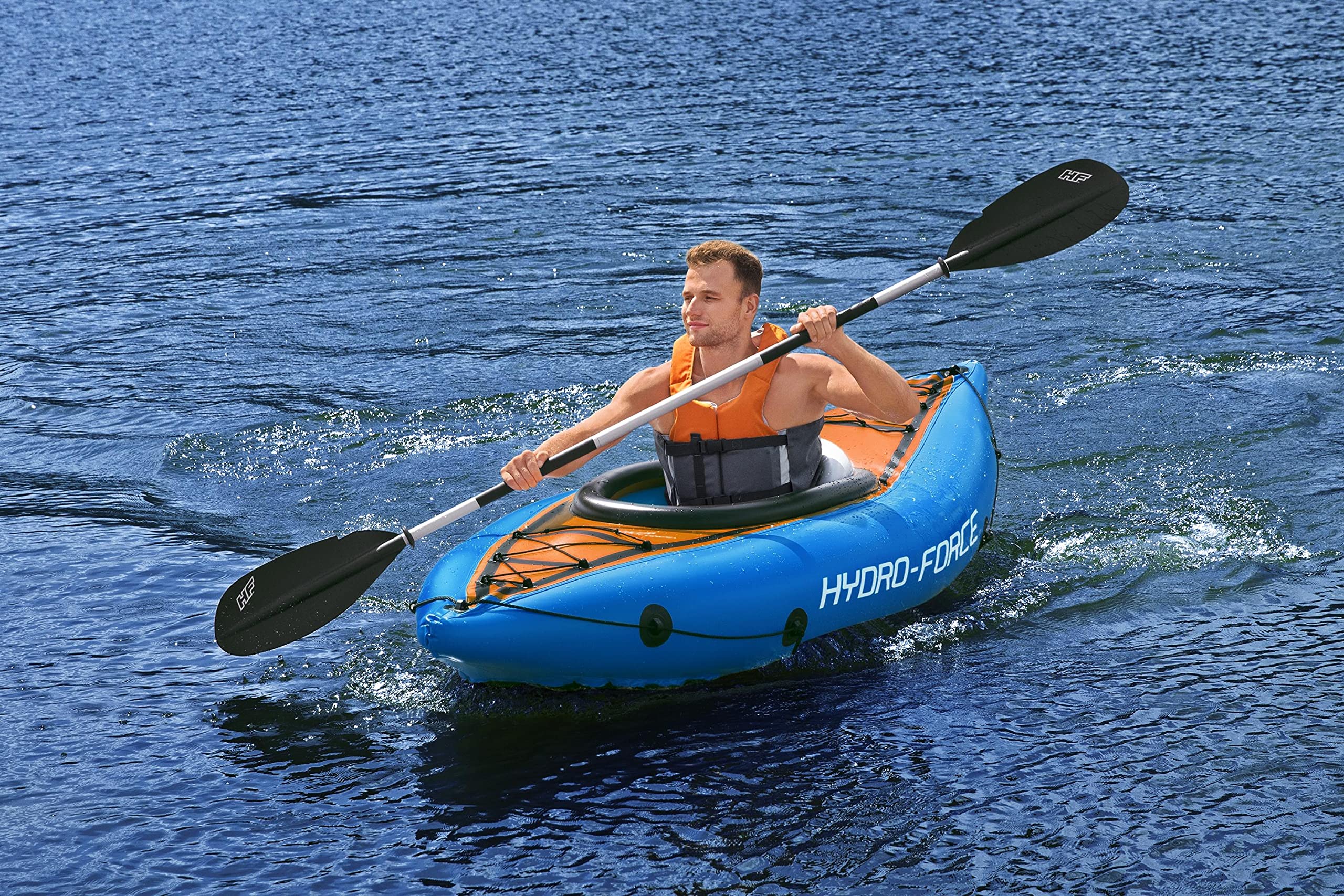 Bestway Pala de Kayak Hydro-Force™ Aluminio Ajustable 230 cm