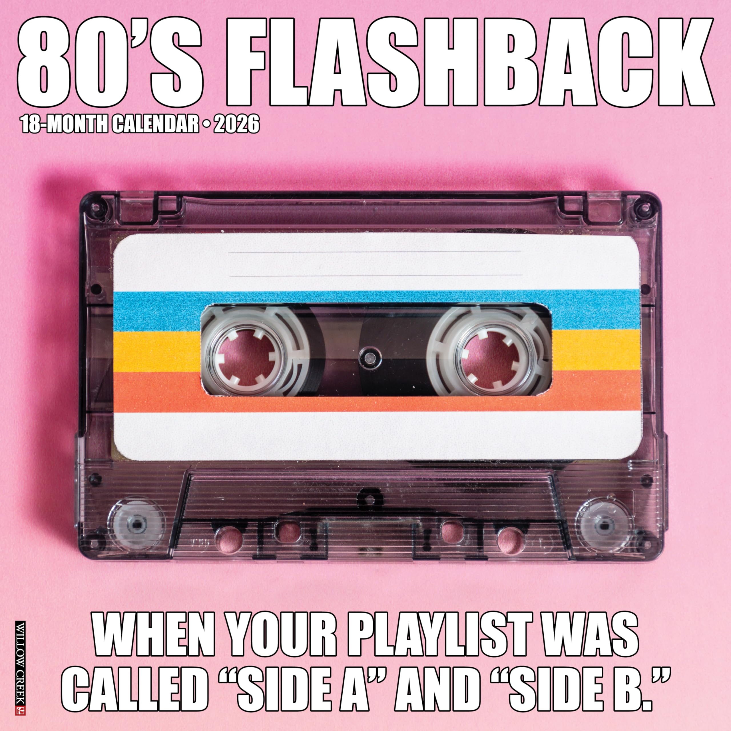80's Flashback 2026 Wall Calendar