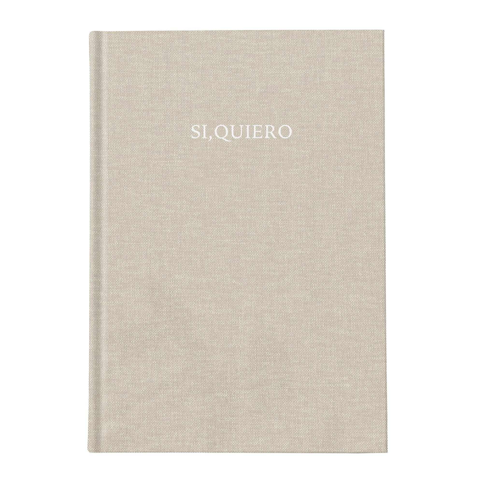 Agenda de Boda “Sí, Quiero” | Wedding Planner con 12 pestañas | Check-lists novia, novio, invitados, presupuesto y proveedores | Cronograma 12 meses | 184 pág. papel premium 120 g