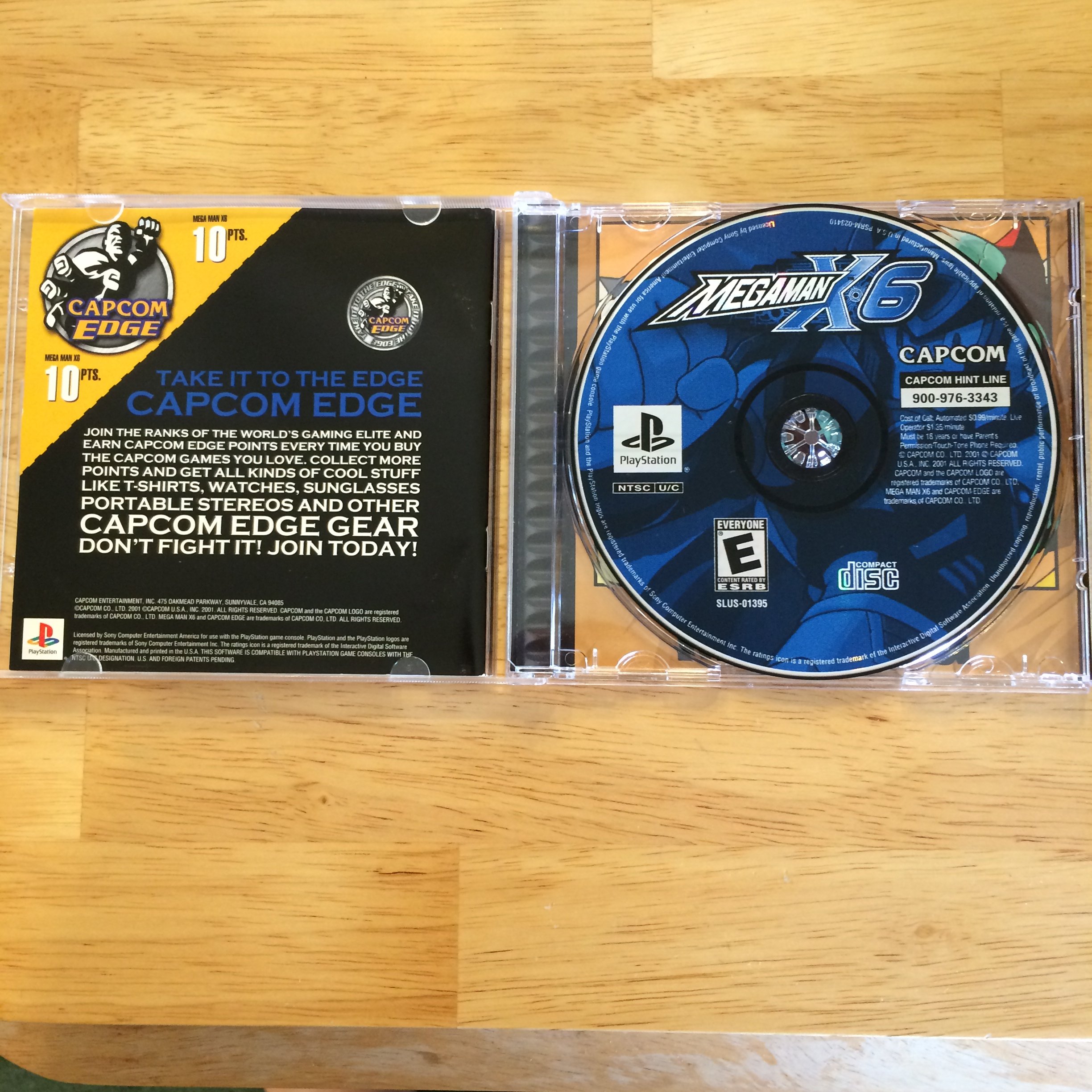 Mega Man X6 – PlayStation 1 – PAL – Rare – Très Bon état