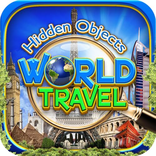 Hidden Object World Travel Adventure – Seek and Find Objects and Spot the Difference New York, Paris, Las Vegas, Italy, Washington DC, Africa, London, Florida Vacation Photo Puzzle Game