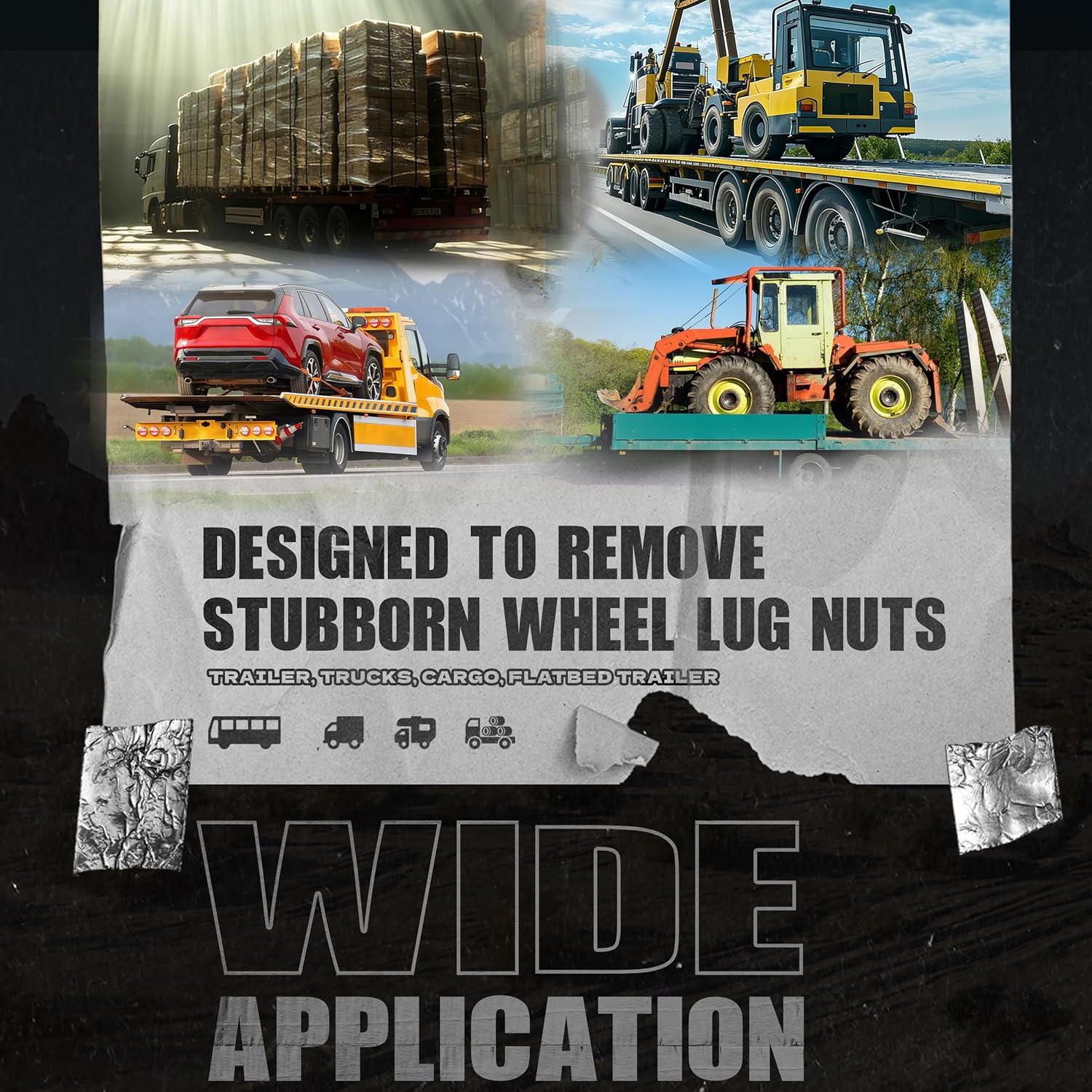 KJE 4 Pack Upgraded Trailer Stake Pocket Winch, Anti-Loss Heavy Duty Flatbed Winch, 16500 LBS Capacity, Compatible with 4 Inch Ratchet Straps for 2x4 Inch Stake Pockets & Flatbed Trucks