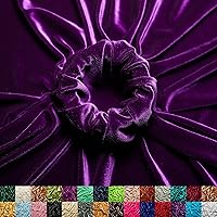 Vista 21 de Ice Fabrics Tela de Terciopelo Elástico por Yarda - 60" de Ancho Tela Suave y Elástica para Coser Ropa, Prendas, Disfraces, Manualidades - 90%